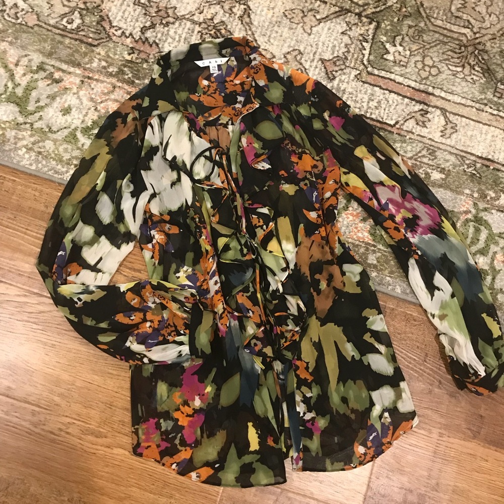 Floral CAbi Blouse